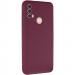 Чехол Silicone Cover Lakshmi Full Camera (AAA) для Motorola Moto E40 (Бордовый / Plum)