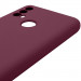 Чехол Silicone Cover Lakshmi Full Camera (AAA) для Motorola Moto E40 (Бордовый / Plum) в магазине vchehle.ua