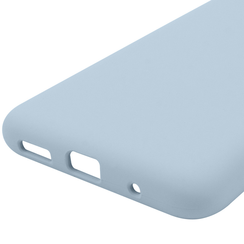 Купить Чехол Silicone Cover Lakshmi Full Camera (AAA) для Motorola Moto E40 (Голубой / Sweet Blue) на vchehle.ua