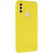 Чехол Silicone Cover Lakshmi Full Camera (AAA) для Motorola Moto E40 (Желтый / Yellow)