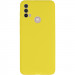 Фото Чехол Silicone Cover Lakshmi Full Camera (AAA) для Motorola Moto E40 (Желтый / Yellow) на vchehle.ua
