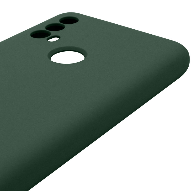 Чехол Silicone Cover Lakshmi Full Camera (AAA) для Motorola Moto E40 (Зеленый / Cyprus Green) в магазине vchehle.ua