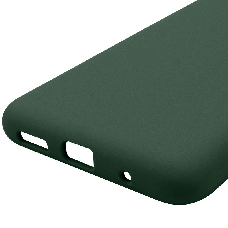 Купить Чехол Silicone Cover Lakshmi Full Camera (AAA) для Motorola Moto E40 (Зеленый / Cyprus Green) на vchehle.ua