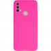 Фото Чехол Silicone Cover Lakshmi Full Camera (AAA) для Motorola Moto E40 (Розовый / Barbie pink) на vchehle.ua