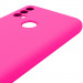 Чехол Silicone Cover Lakshmi Full Camera (AAA) для Motorola Moto E40 (Розовый / Barbie pink) в магазине vchehle.ua