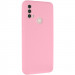Чехол Silicone Cover Lakshmi Full Camera (AAA) для Motorola Moto E40 (Розовый / Light pink)