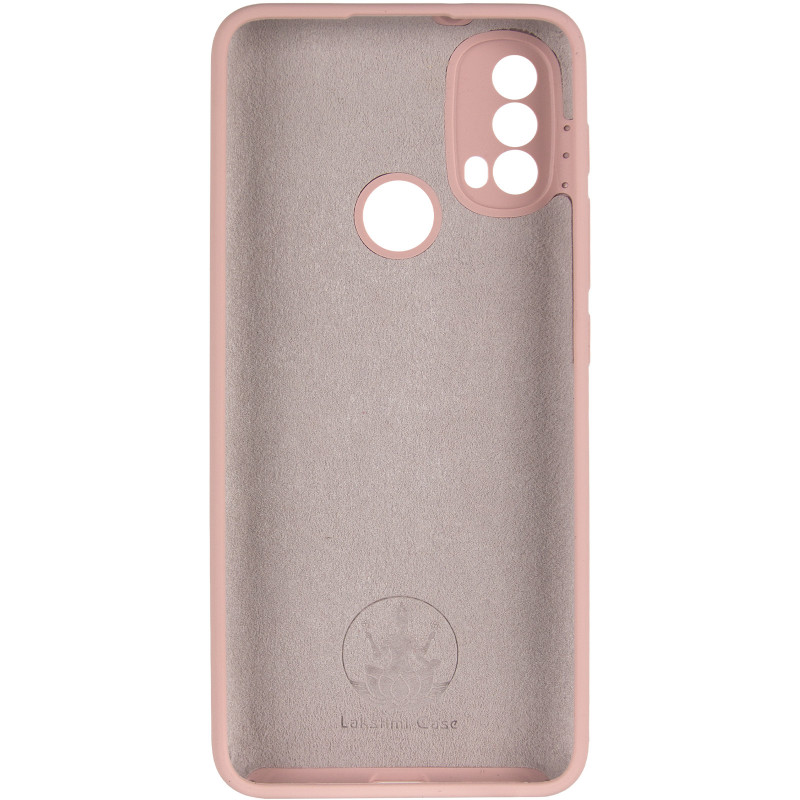 Фото Чехол Silicone Cover Lakshmi Full Camera (AAA) для Motorola Moto E40 (Розовый / Pink Sand) в магазине vchehle.ua