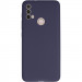 Фото Чехол Silicone Cover Lakshmi Full Camera (AAA) для Motorola Moto E40 (Темно-синий / Midnight blue) на vchehle.ua