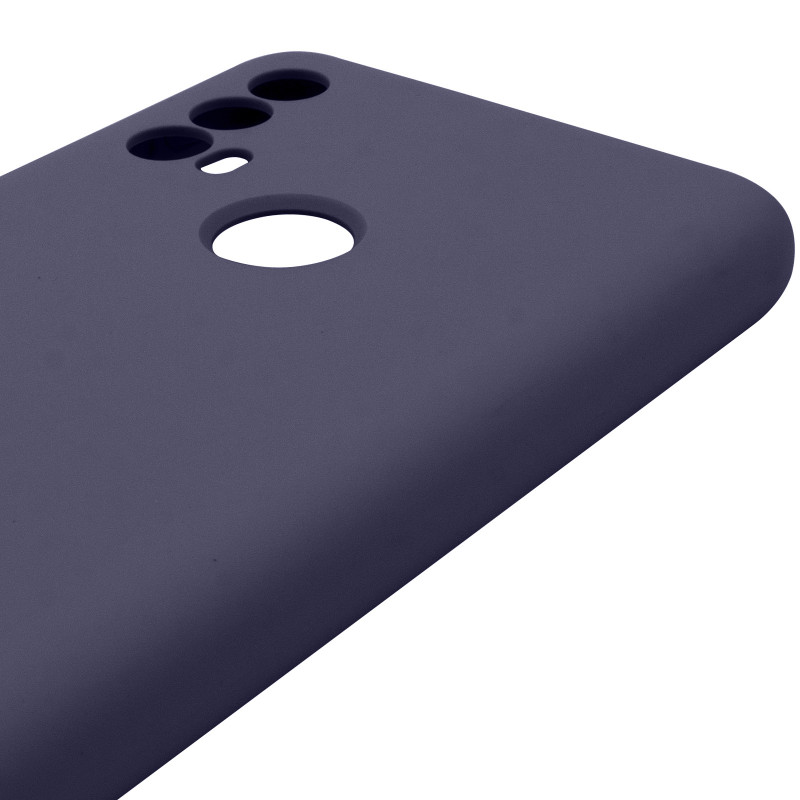 Чехол Silicone Cover Lakshmi Full Camera (AAA) для Motorola Moto E40 (Темно-синий / Midnight blue) в магазине vchehle.ua