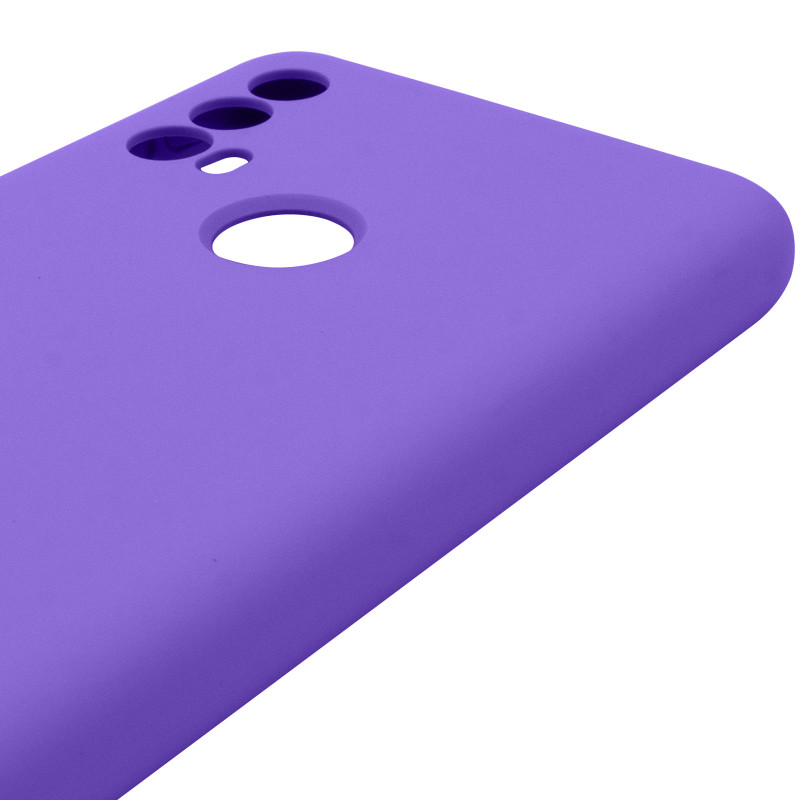 Чехол Silicone Cover Lakshmi Full Camera (AAA) для Motorola Moto E40 (Фиолетовый / Amethyst) в магазине vchehle.ua