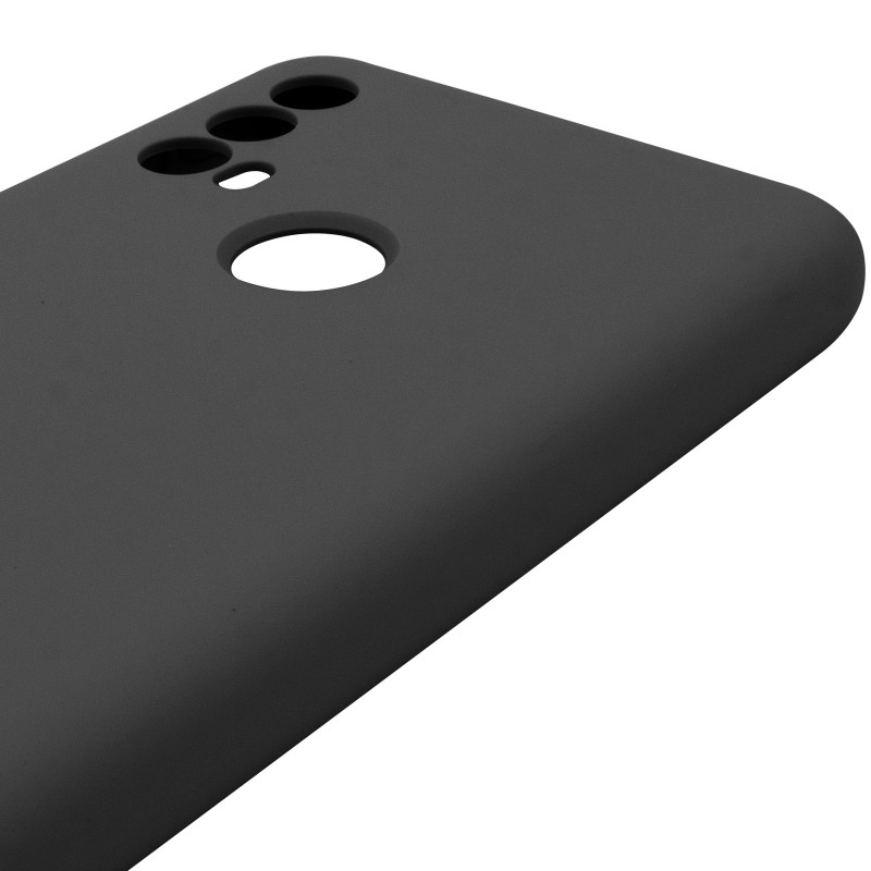 Купить Чехол Silicone Cover Lakshmi Full Camera (AAA) для Motorola Moto E40 (Черный / Black) на vchehle.ua