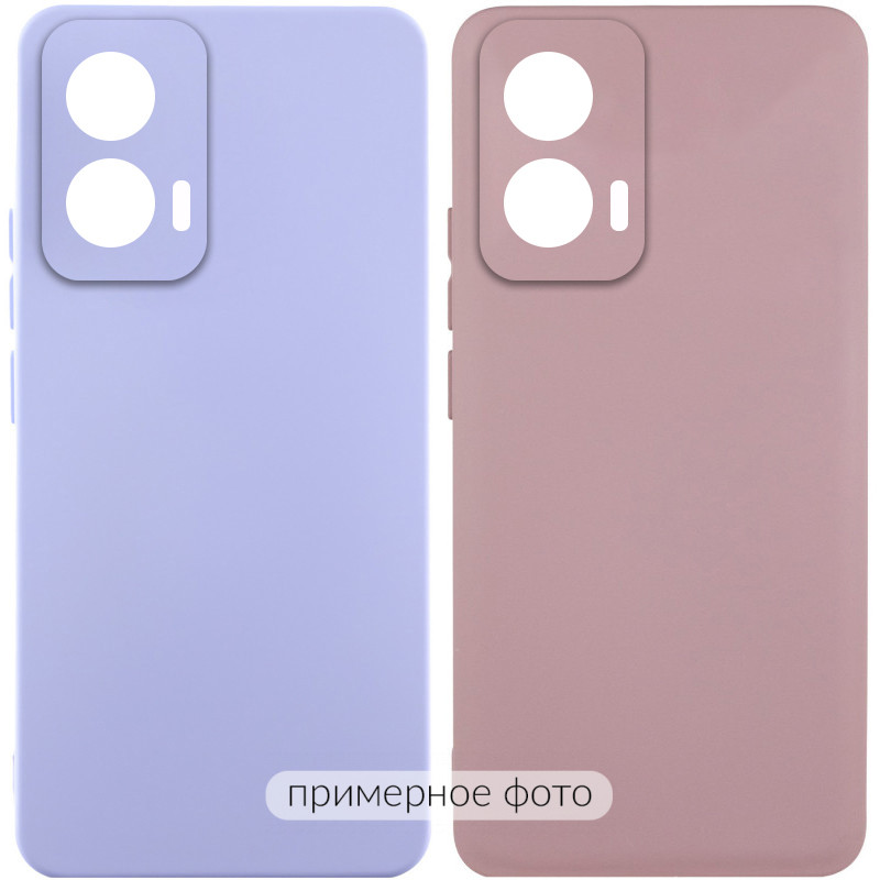 Чохол Silicone Cover Lakshmi Full Camera (AAA) на Motorola Moto G75 5G