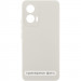 Чохол Silicone Cover Lakshmi Full Camera (AAA) на Motorola Moto G75 5G (Білий / White)