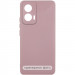 Чохол Silicone Cover Lakshmi Full Camera (AAA) на Motorola Moto G75 5G (Рожевий / Pink Sand)