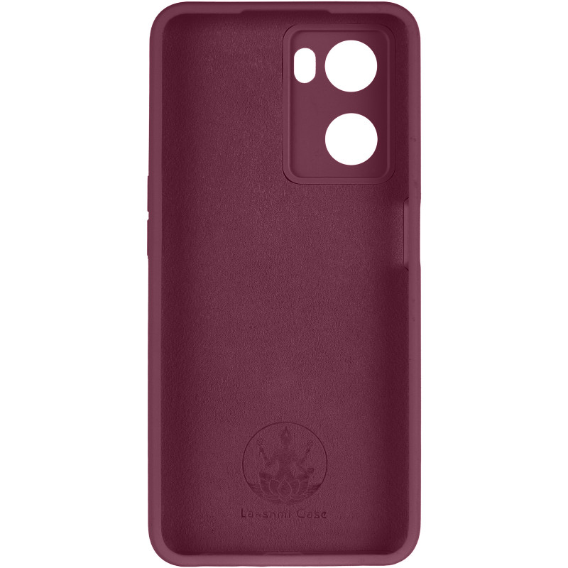 Фото Чехол Silicone Cover Lakshmi Full Camera (AAA) для Oppo A57s / A77s (Бордовый / Plum) в магазине vchehle.ua