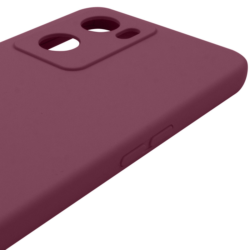 Чехол Silicone Cover Lakshmi Full Camera (AAA) для Oppo A57s / A77s (Бордовый / Plum) в магазине vchehle.ua