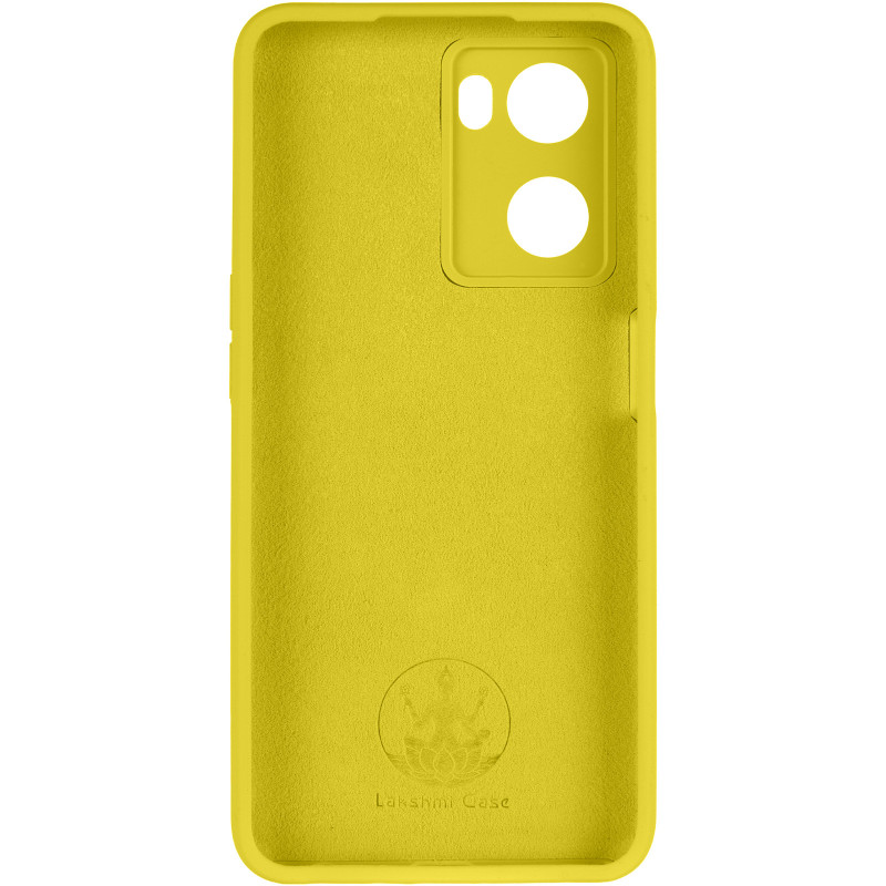 Фото Чехол Silicone Cover Lakshmi Full Camera (AAA) для Oppo A57s / A77s (Желтый / Yellow) в магазине vchehle.ua