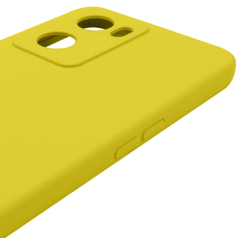 Чехол Silicone Cover Lakshmi Full Camera (AAA) для Oppo A57s / A77s (Желтый / Yellow) в магазине vchehle.ua