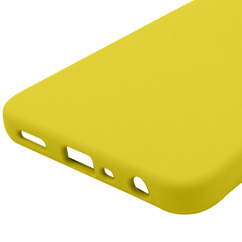 Купить Чехол Silicone Cover Lakshmi Full Camera (AAA) для Oppo A57s / A77s (Желтый / Yellow) на vchehle.ua