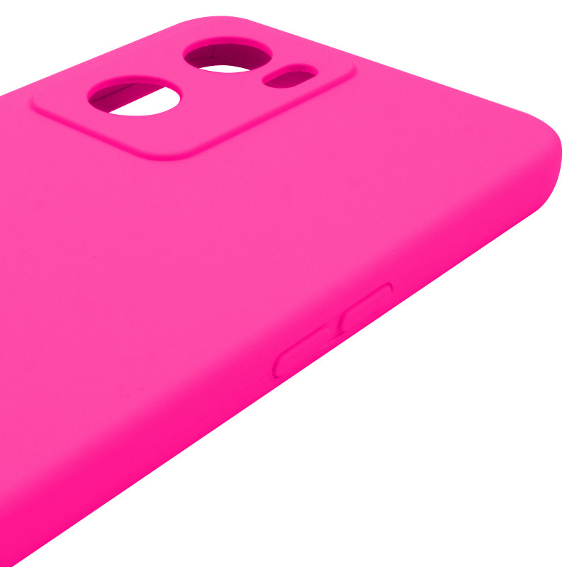 Чехол Silicone Cover Lakshmi Full Camera (AAA) для Oppo A57s / A77s (Розовый / Barbie pink) в магазине vchehle.ua