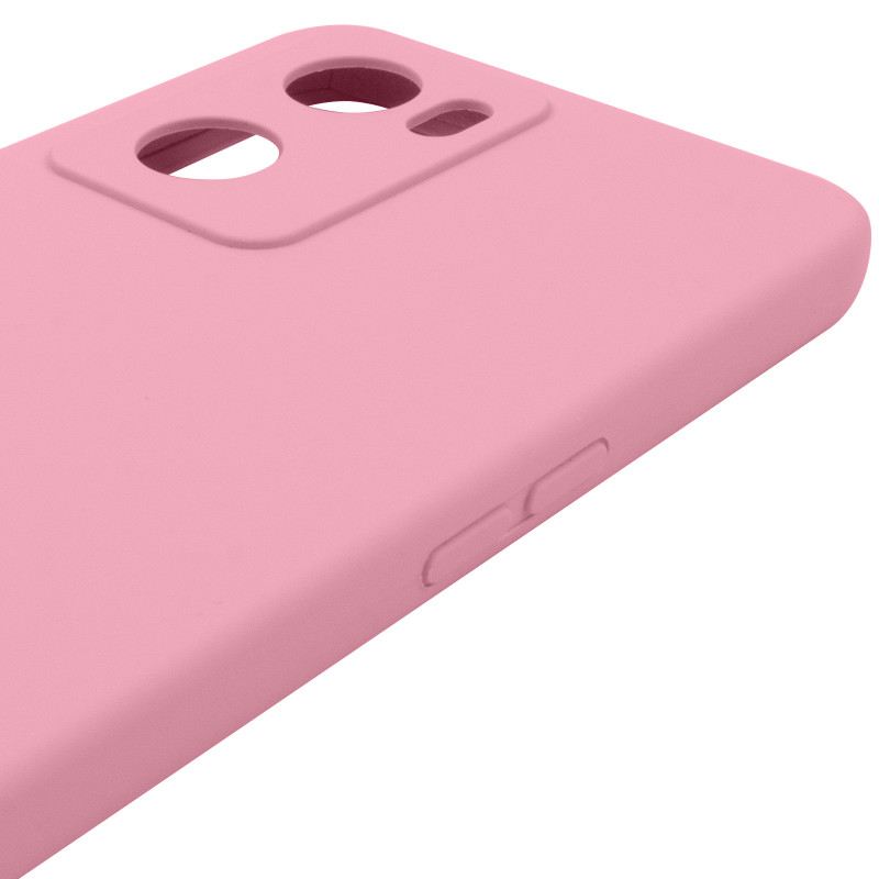 Чехол Silicone Cover Lakshmi Full Camera (AAA) для Oppo A57s / A77s (Розовый / Light pink) в магазине vchehle.ua