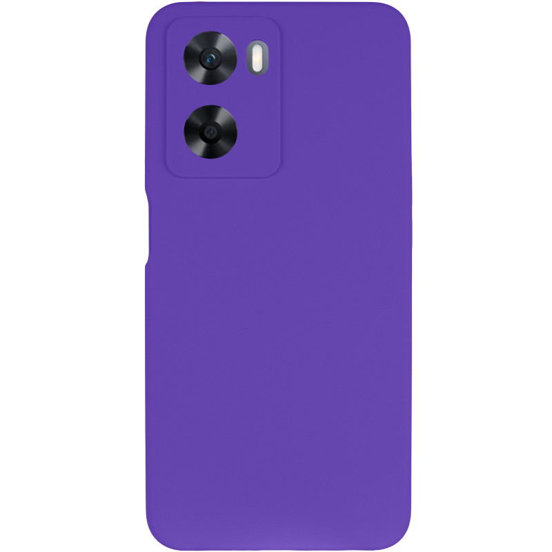 Фото Чехол Silicone Cover Lakshmi Full Camera (AAA) для Oppo A57s / A77s (Фиолетовый / Amethyst) на vchehle.ua
