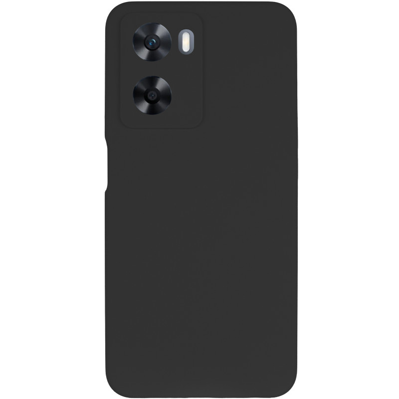 Фото Чехол Silicone Cover Lakshmi Full Camera (AAA) для Oppo A57s / A77s (Черный / Black) на vchehle.ua