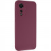 Чохол Silicone Cover Lakshmi Full Camera (AAA) на Oppo A78 4G (Бордовий / Plum)