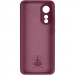 Фото Чохол Silicone Cover Lakshmi Full Camera (AAA) на Oppo A78 4G (Бордовий / Plum) в маназині vchehle.ua