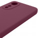 Чохол Silicone Cover Lakshmi Full Camera (AAA) на Oppo A78 4G (Бордовий / Plum) в магазині vchehle.ua