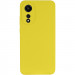 Фото Чохол Silicone Cover Lakshmi Full Camera (AAA) на Oppo A78 4G (Жовтий / Yellow) на vchehle.ua