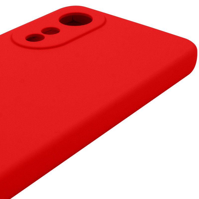 Чохол Silicone Cover Lakshmi Full Camera (AAA) на Oppo A78 4G (Червоний / Red) в магазині vchehle.ua