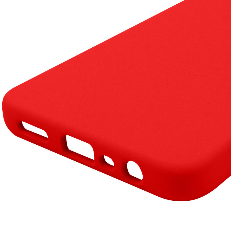 Купити Чохол Silicone Cover Lakshmi Full Camera (AAA) на Oppo A78 4G (Червоний / Red) на vchehle.ua