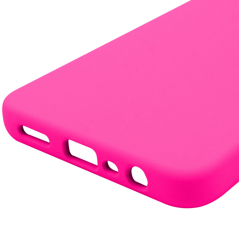 Купити Чохол Silicone Cover Lakshmi Full Camera (AAA) на Oppo A78 4G (Рожевий / Barbie pink) на vchehle.ua