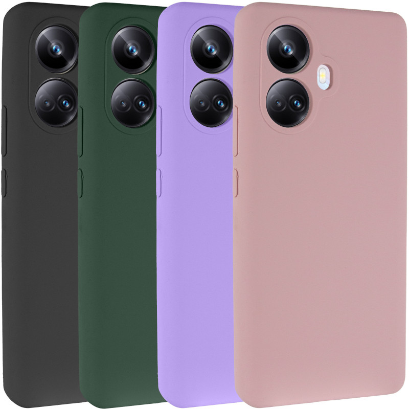 Чехол Silicone Cover Lakshmi Full Camera (AAA) для Realme 10 Pro+