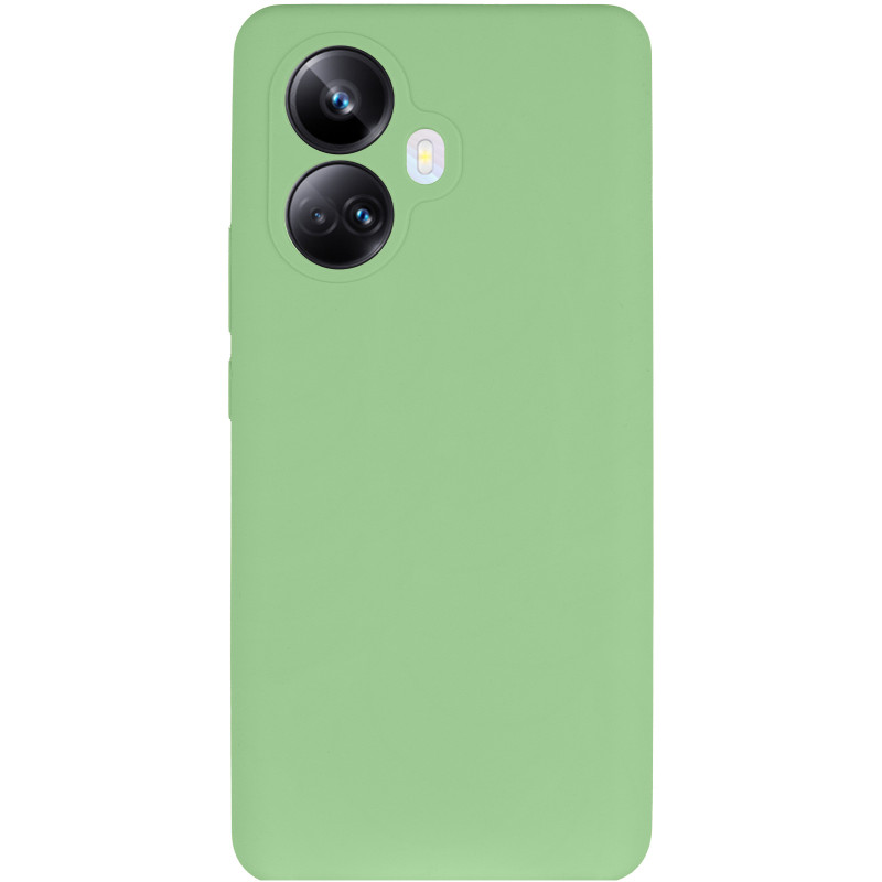Фото Чехол Silicone Cover Lakshmi Full Camera (AAA) для Realme 10 Pro+ (Мятный / Mint) на vchehle.ua