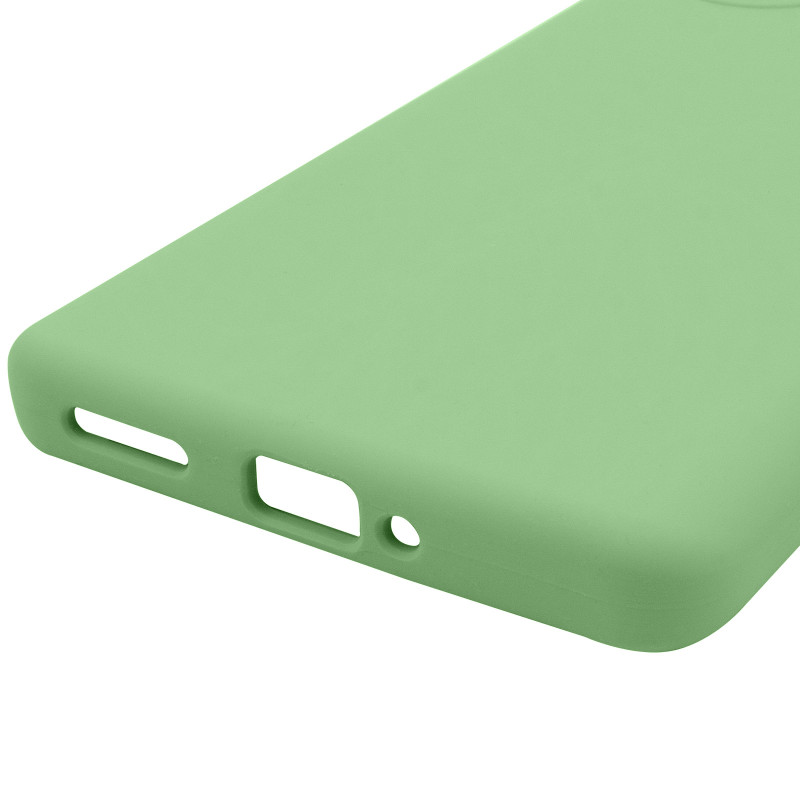 Купить Чехол Silicone Cover Lakshmi Full Camera (AAA) для Realme 10 Pro+ (Мятный / Mint) на vchehle.ua