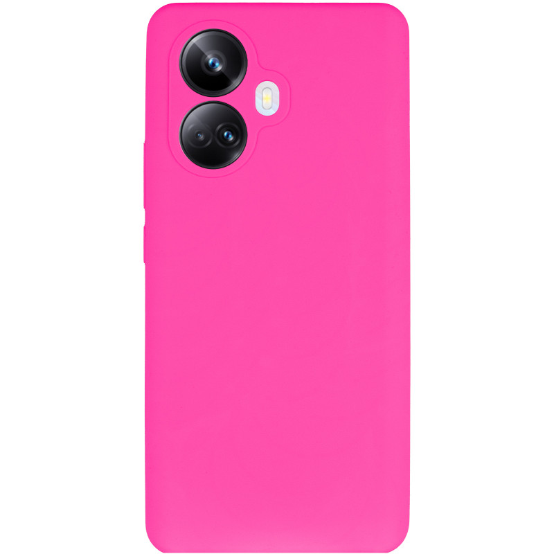 Фото Чехол Silicone Cover Lakshmi Full Camera (AAA) для Realme 10 Pro+ (Розовый / Barbie pink) на vchehle.ua