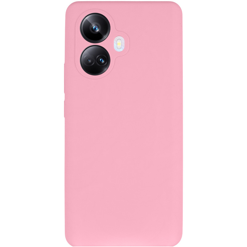 Фото Чехол Silicone Cover Lakshmi Full Camera (AAA) для Realme 10 Pro+ (Розовый / Light pink) на vchehle.ua