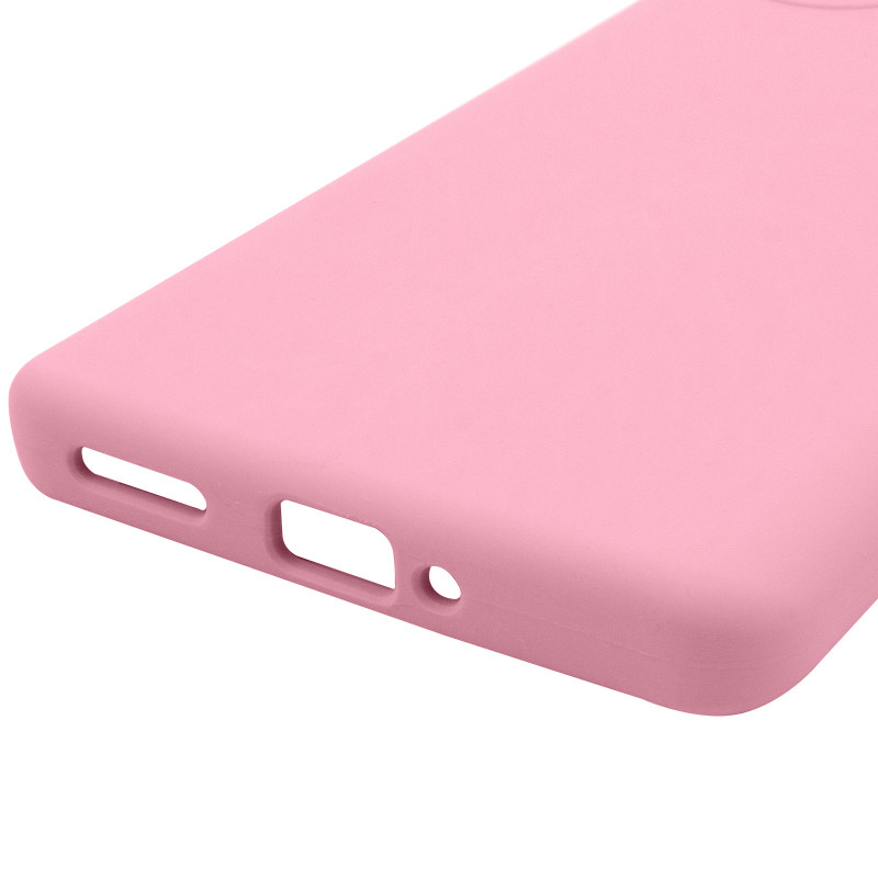 Купить Чехол Silicone Cover Lakshmi Full Camera (AAA) для Realme 10 Pro+ (Розовый / Light pink) на vchehle.ua