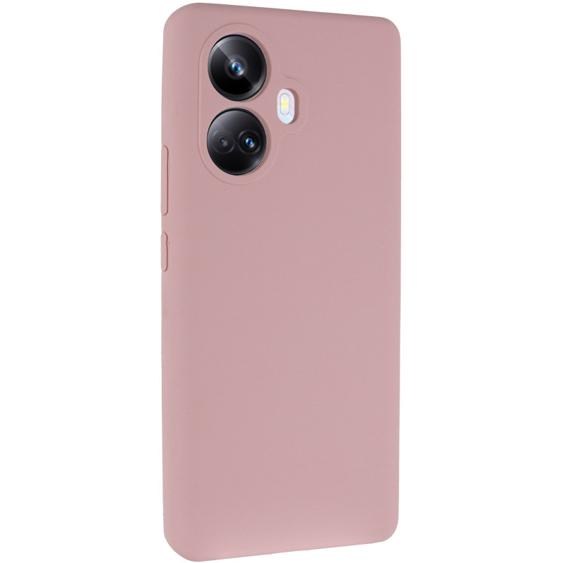 Чехол Silicone Cover Lakshmi Full Camera (AAA) для Realme 10 Pro+ (Розовый / Pink Sand)