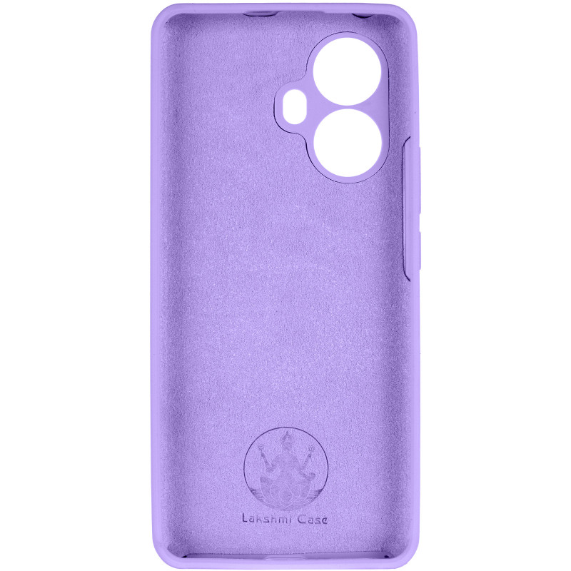 Фото Чехол Silicone Cover Lakshmi Full Camera (AAA) для Realme 10 Pro+ (Сиреневый / Dasheen) в магазине vchehle.ua