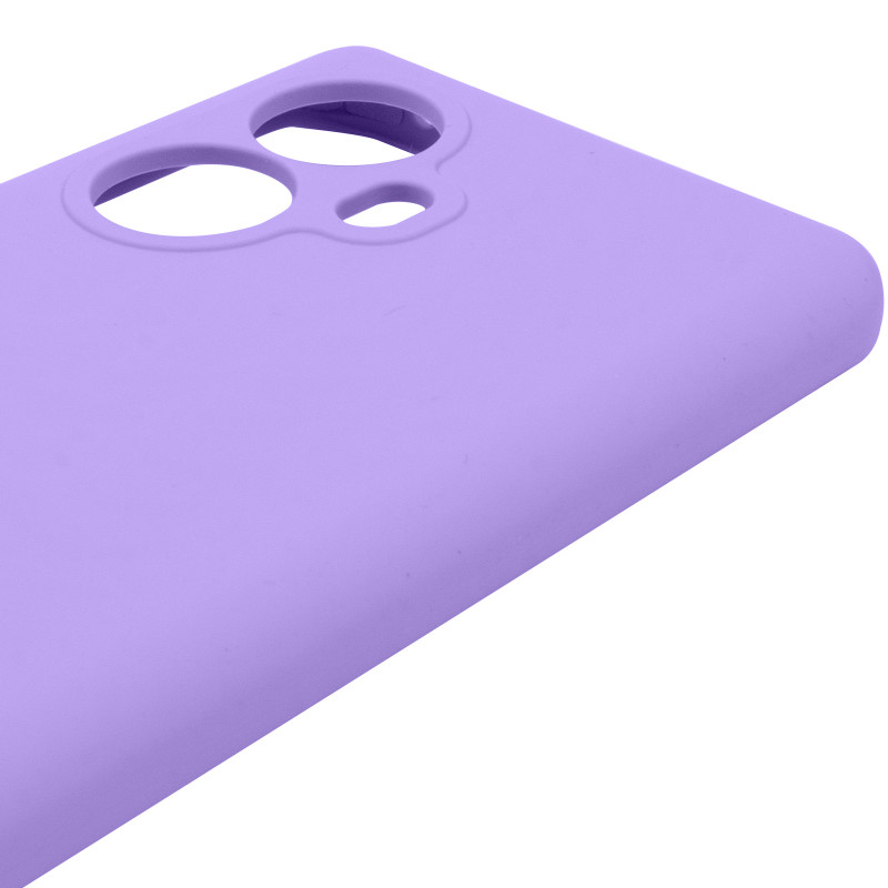 Чехол Silicone Cover Lakshmi Full Camera (AAA) для Realme 10 Pro+ (Сиреневый / Dasheen) в магазине vchehle.ua