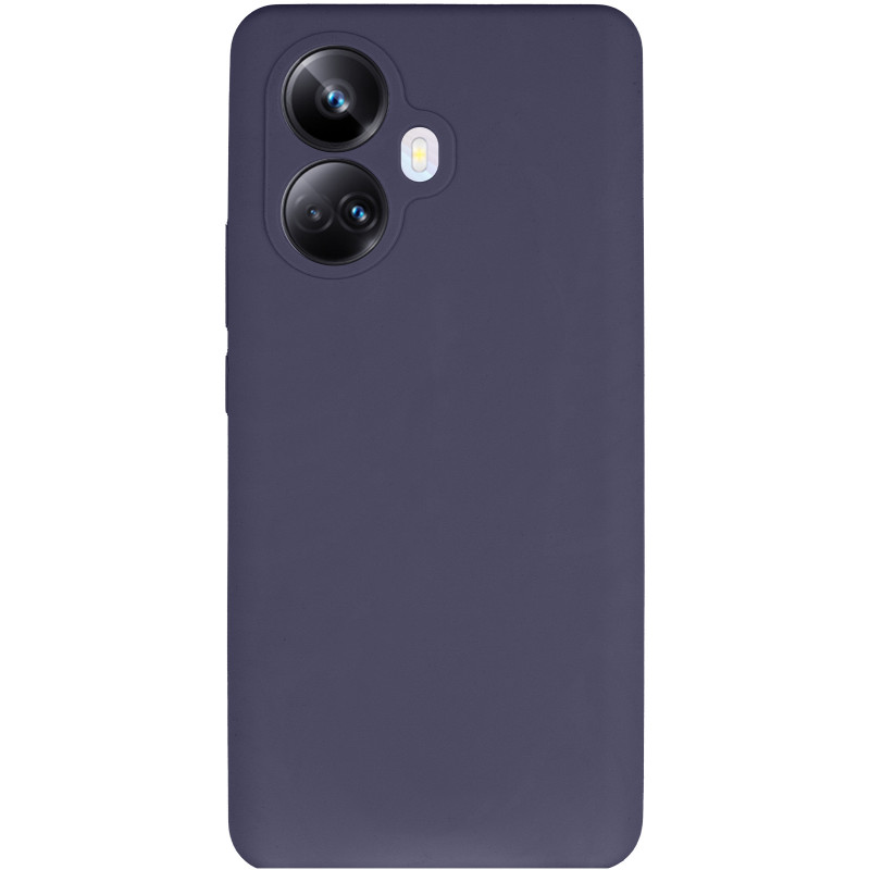 Фото Чехол Silicone Cover Lakshmi Full Camera (AAA) для Realme 10 Pro+ (Темно-синий / Midnight blue) на vchehle.ua