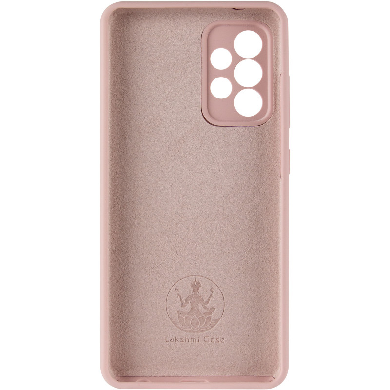 Фото Чохол Silicone Cover Lakshmi Full Camera (AAA) на Samsung Galaxy A52 4G / A52 5G / A52s (Рожевий / Pink Sand) в маназині vchehle.ua