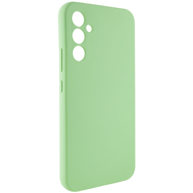 Фото Чохол Silicone Cover Lakshmi Full Camera (AAA) на Samsung Galaxy S24 (М'ятний / Mint) на vchehle.ua