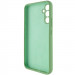 Чохол Silicone Cover Lakshmi Full Camera (AAA) на Samsung Galaxy S24 (М'ятний / Mint) в магазині vchehle.ua