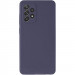 Фото Чехол Silicone Cover Lakshmi Full Camera (AAA) для Samsung Galaxy A32 5G (Темно-синий / Midnight blue) на vchehle.ua