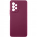 Чехол Silicone Cover Lakshmi Full Camera (AAA) для Samsung Galaxy A23 4G (Бордовый / Plum)