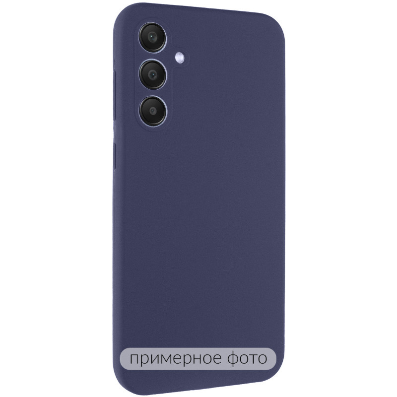Чехол Silicone Cover Lakshmi Full Camera (AAA) для Samsung Galaxy A18 / A17 (Серый / Dark Gray)